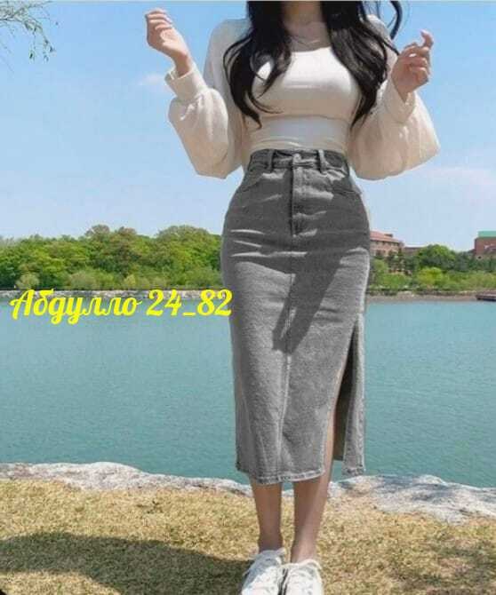 джинсовая длинная юбка,юбка джинсовая,женская юбка,джинсовая миди юбка,юбка джинс