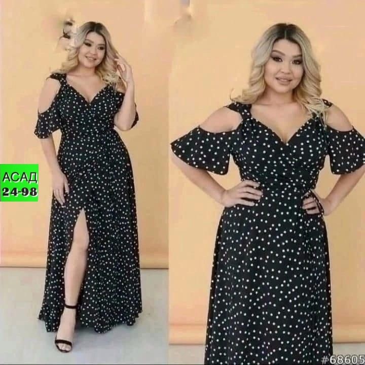 платье для полных,платье большие размеры, платья,платье,платье в большой горох