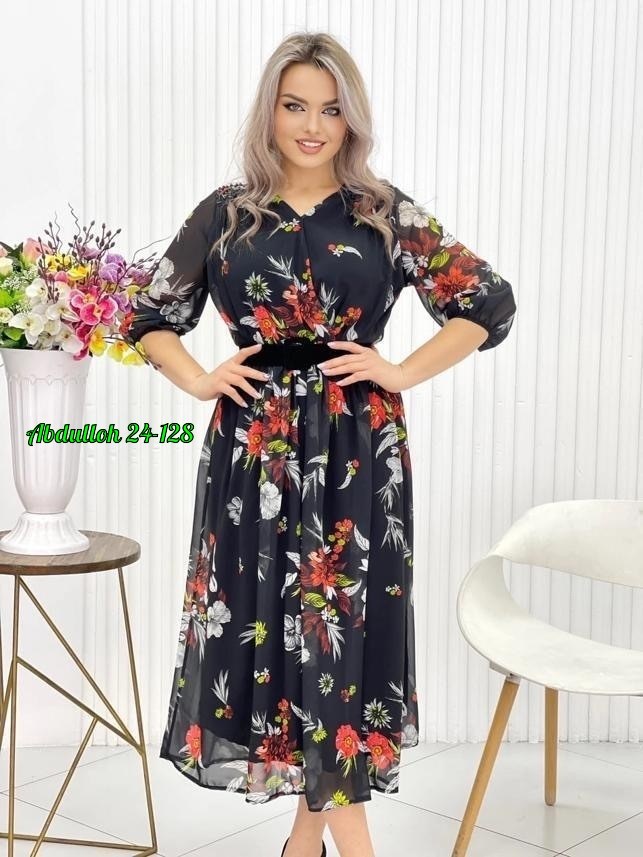 шифоновое платье женское,платье женское шифон,женское шифоновое платье с поясом,женское платье больших размеров,платье женская