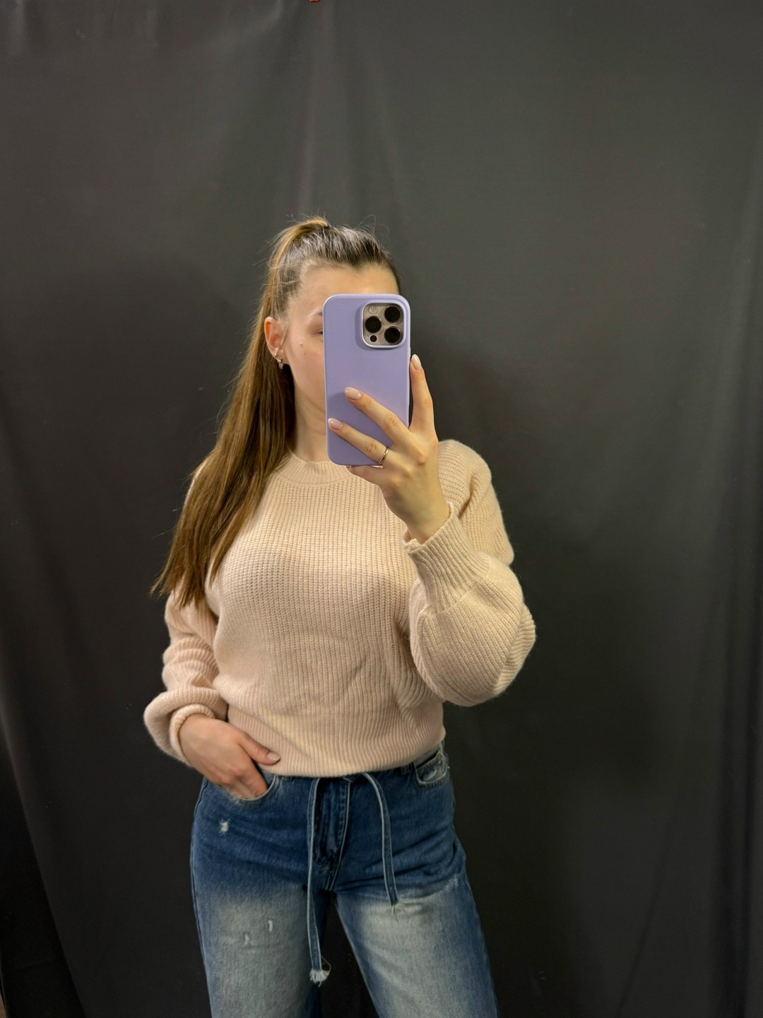 свитер оверсайз,бежевый джемпер,вязаный свитер оверсайз базовый fashion lux,свитер,свитер женский