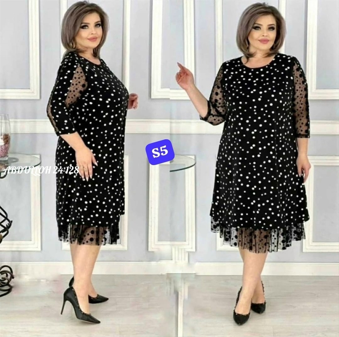 платье женское праздничное больших размеров,платье больших размеров,вечернее платье больших размеров нарядное в горошек saliya brand,платье женская,платье