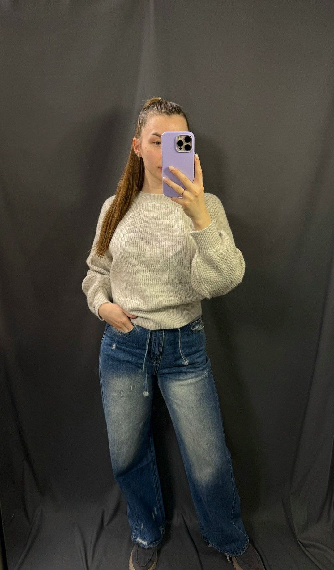 свитер оверсайз,бежевый джемпер,вязаный свитер оверсайз базовый fashion lux,свитер,свитер женский