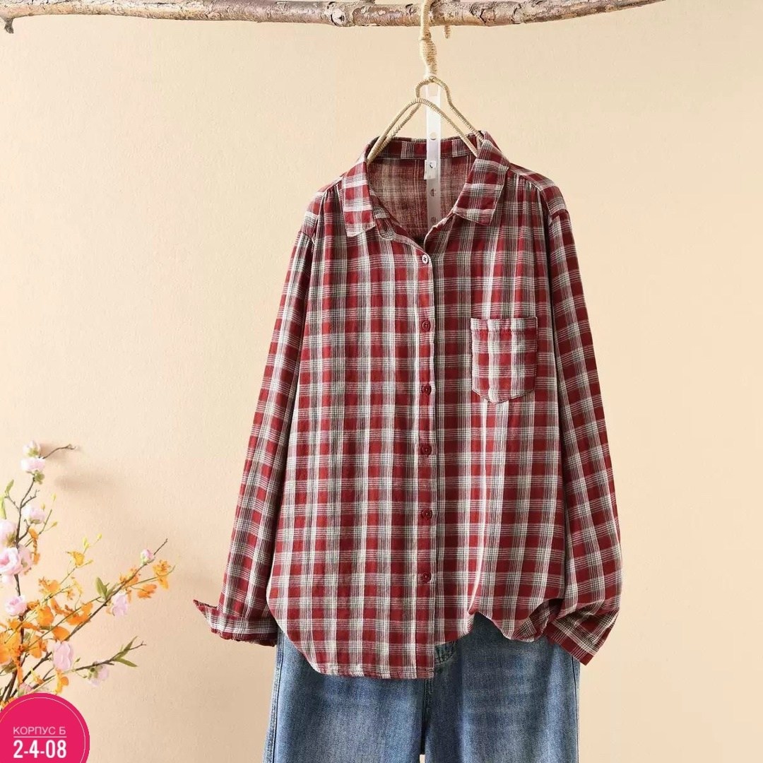 клетчатая рубашка женская,клетчатая рубашка,рубашка женская,рубашка в клетку повседневная,рубашка повседневная
