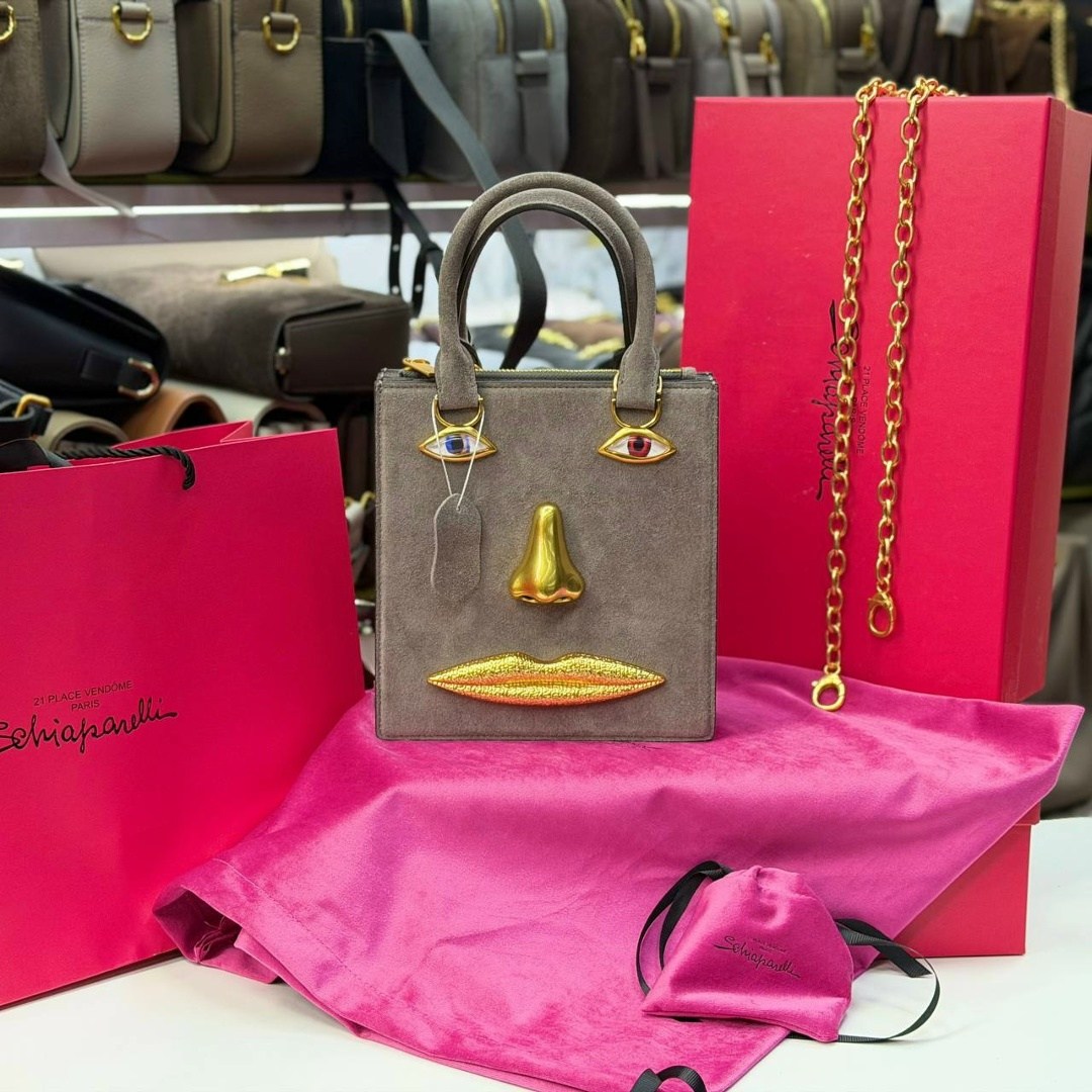 сумка schiaparelli,сумка-тоут schiaparelli,брендовая женская сумка,женская сумка schiaparelli,сумка