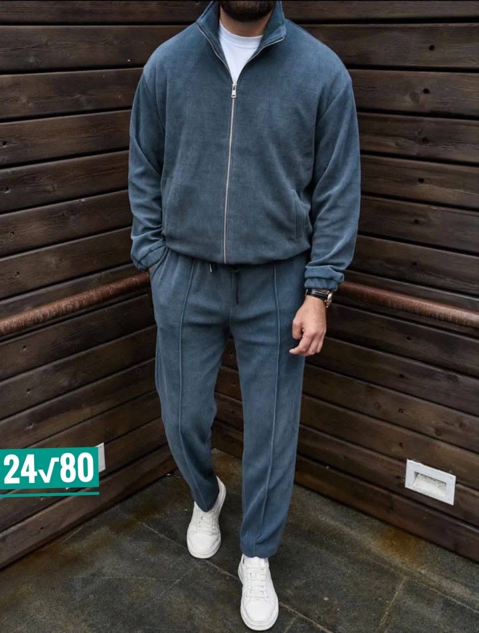 мужской спортивный костюм из вельвета,костюм мужской,мужская мода,костюм спортивный мужской,спортивный костюм