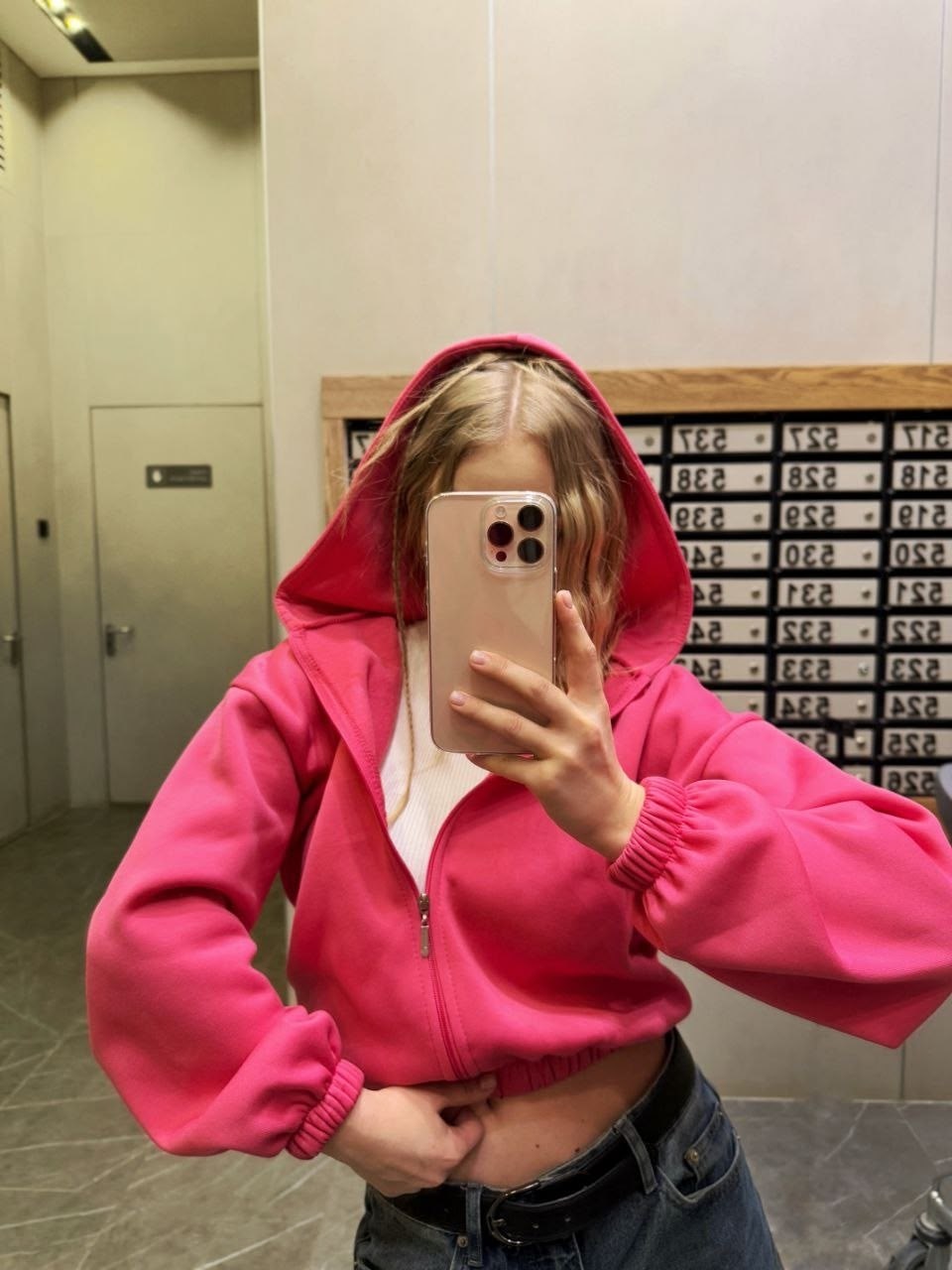 зип худи укороченная кофта на молнии с начесом amor fati,свитшот женская,оверсайз толстовка,худи укороченная кофта на молнии с начесом gh fashion цвет серый меланж,женское толстовка