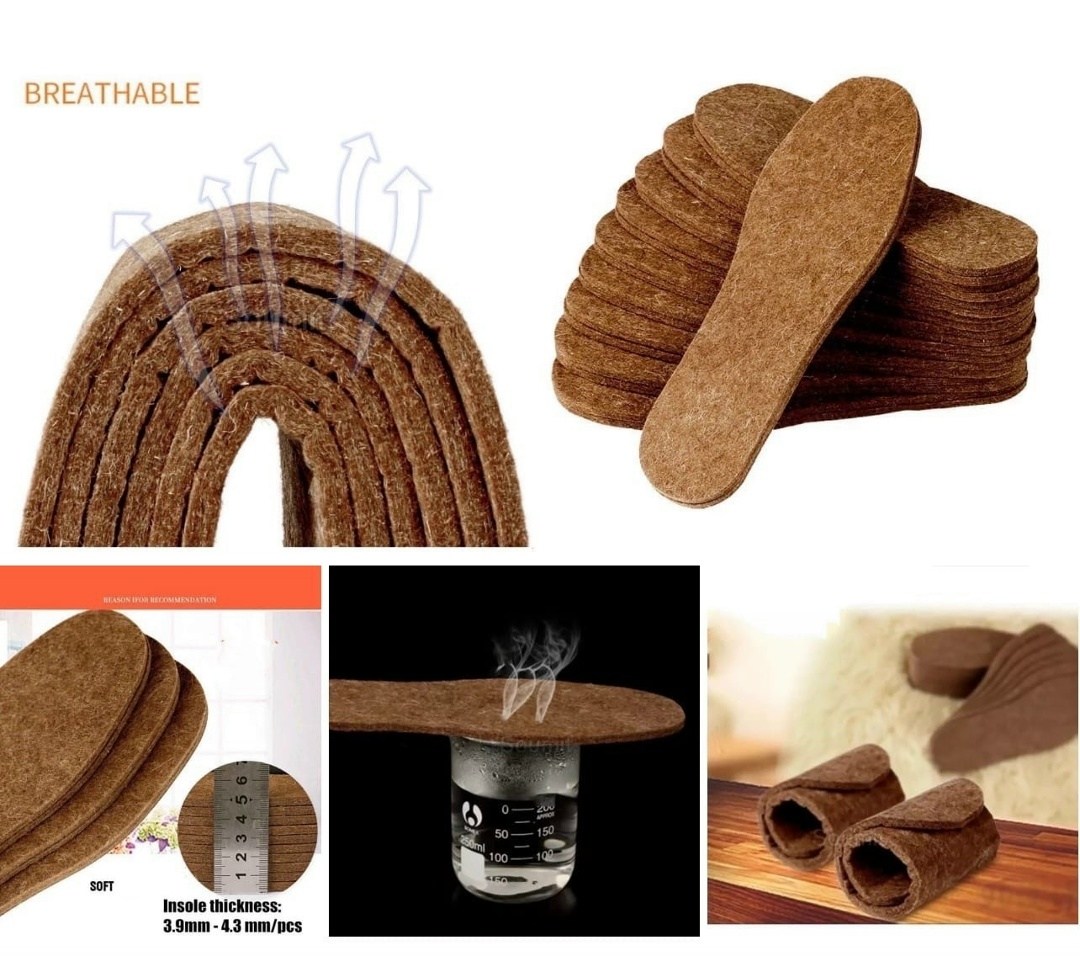 войлочные стельки,стельки войлочные натуральные для обуви,войлочные стельки для обуви,тёплые стельки для обуви,стелька для обуви