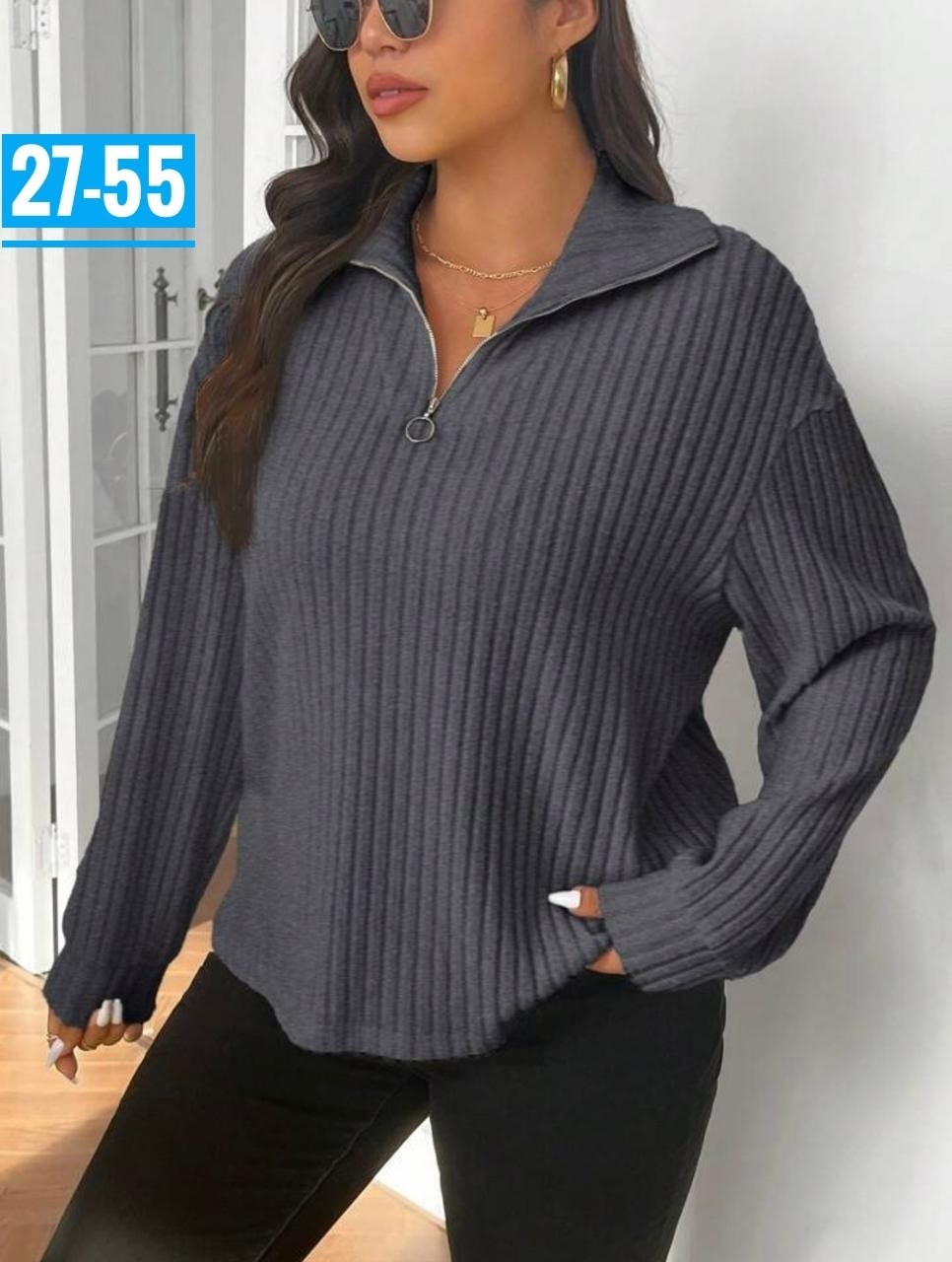 кофта женская,джемпер женский 3503 "лапша+молния"темно-зеленый,стильная кофта,кофта,джемпер женский 3503 "лапша+молния"темно-зеленый водолазки