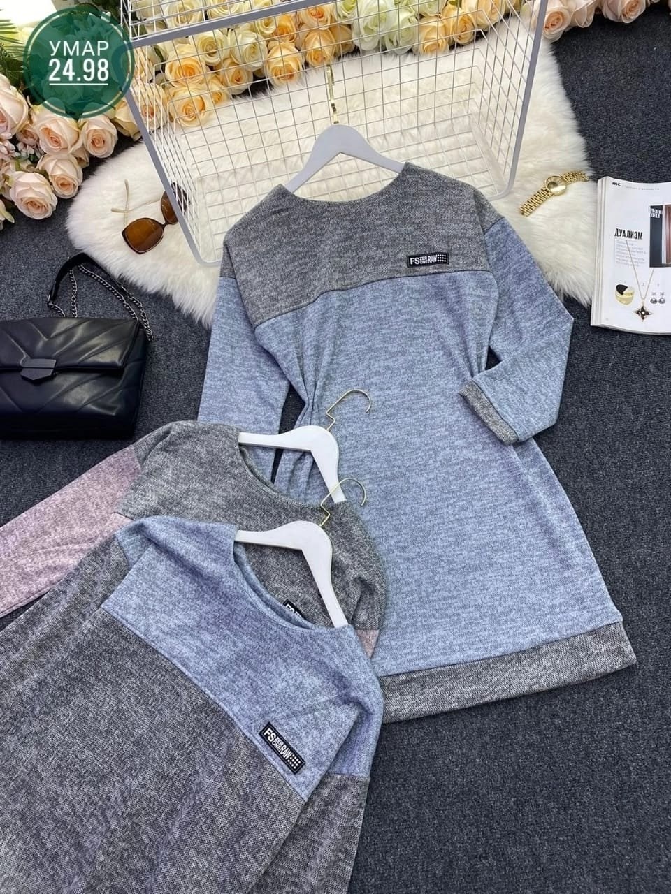 платье туника,платье из ангоры,платье свитшот,трикотажное платье,платье из трикотажа