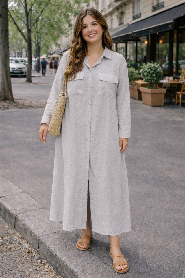 платье рубашка из льна,льняное платье рубашка,платье рубашка из хлопка и льна,платье-рубашка с длинными,платье рубашка