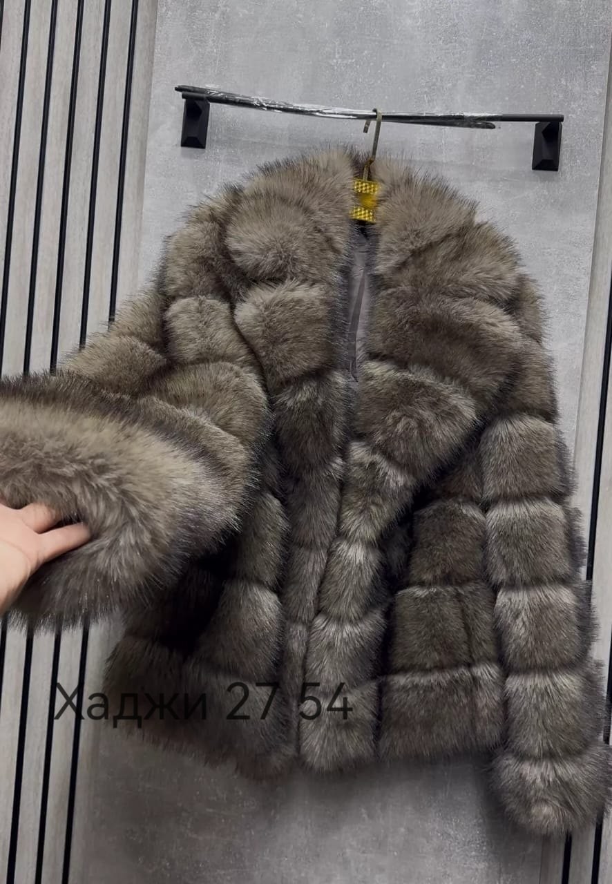 шуба из песца,шуба песец,шуба из меха финского песца,песец шуба женская,короткая шуба из песца