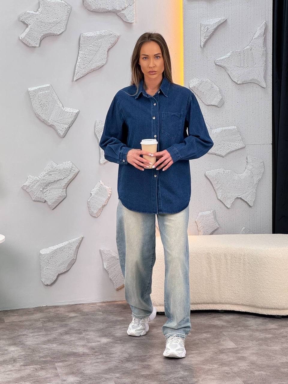 рубашка джинсовая женская,джинсовая рубашка,рубашка джинсовая оверсайз,джинсовая рубашка свободная,женская рубашка