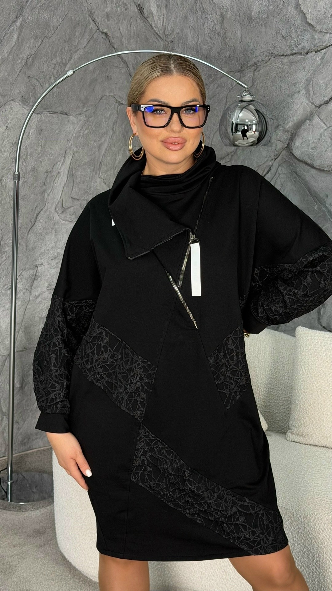 стильное платье,комбинированное платье,платье женское,туника стильная,платье