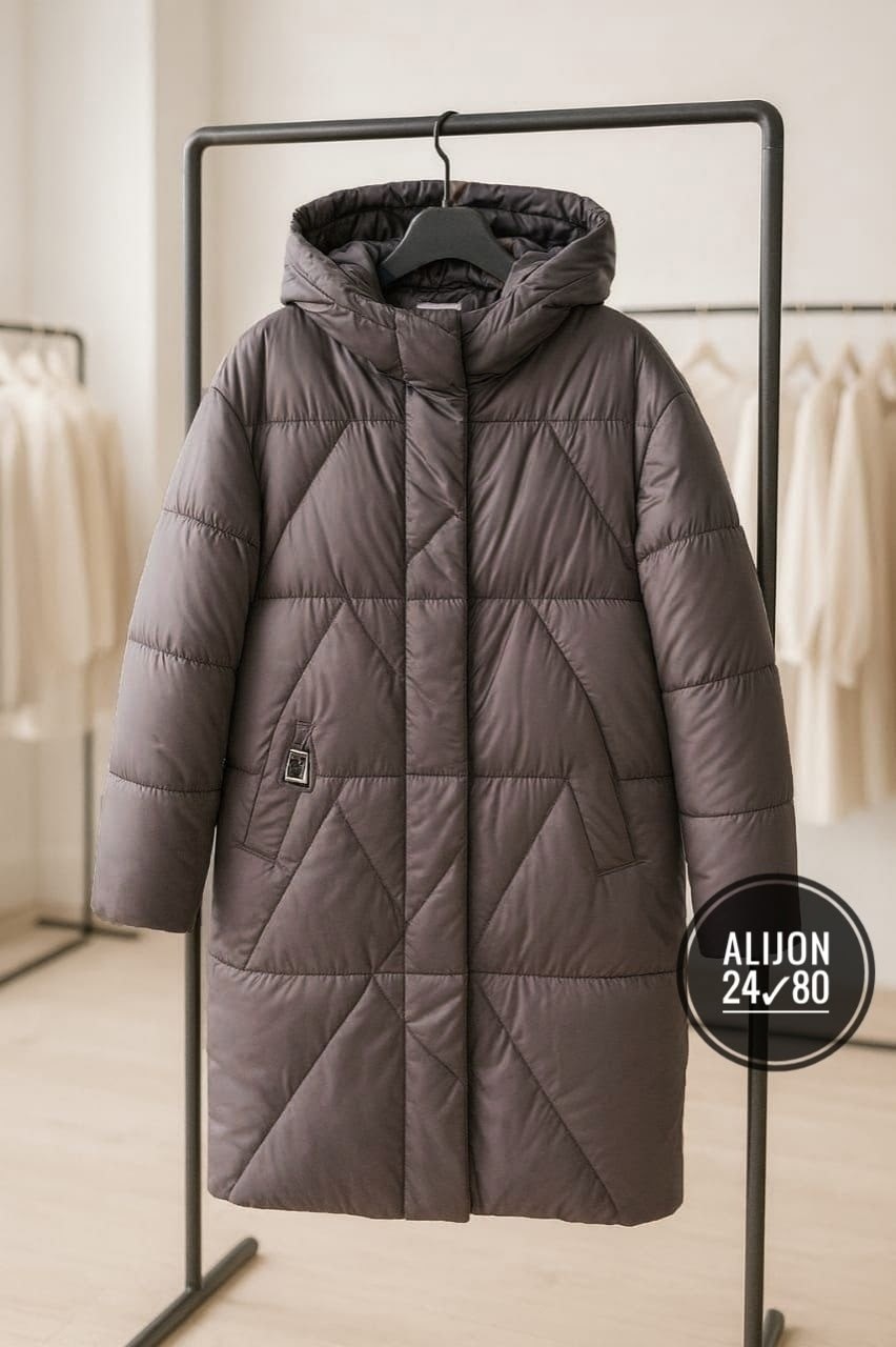 удлиненная куртка,женский пуховик,женская зимняя куртка,пальто женское зимнее-54-синий- кармельстиль стеганное зимнее пальто больших размеров,пуховик karmelstyle размер 62 синий