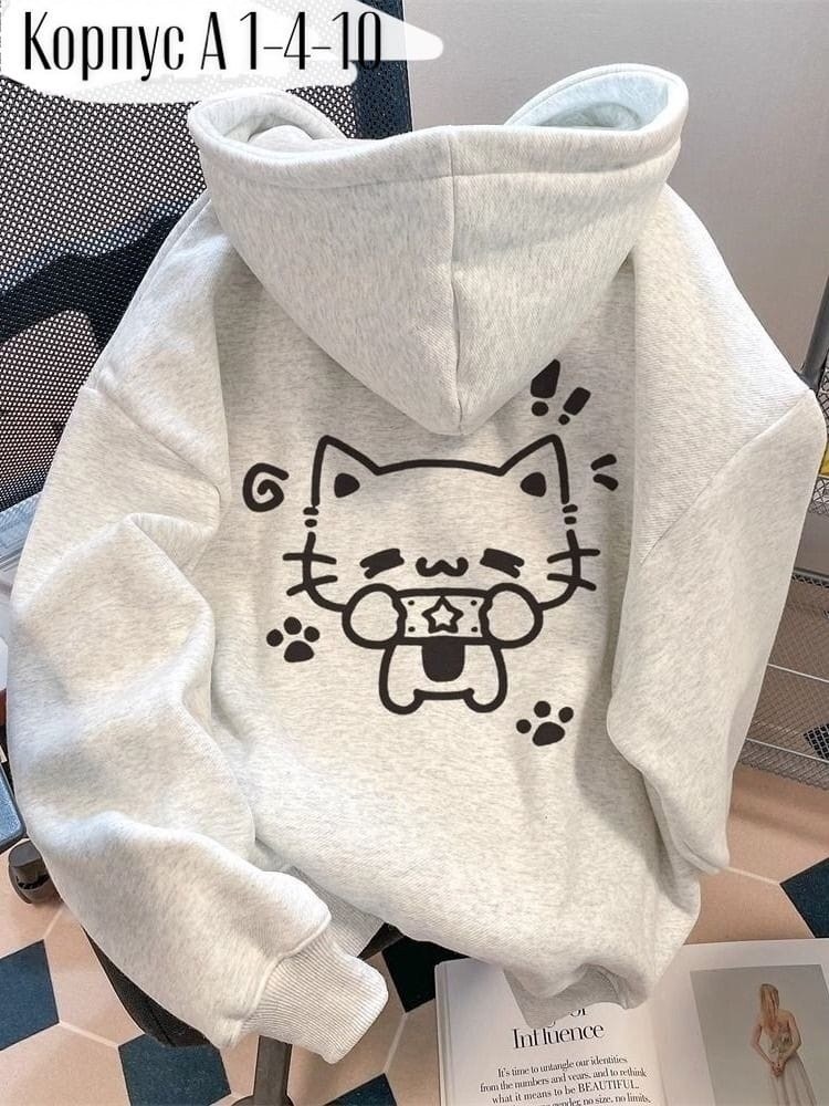 модная толстовка,толстовка женская,толстовка с капюшоном с принтом,толстовка в стиле,толстовка с капюшоном