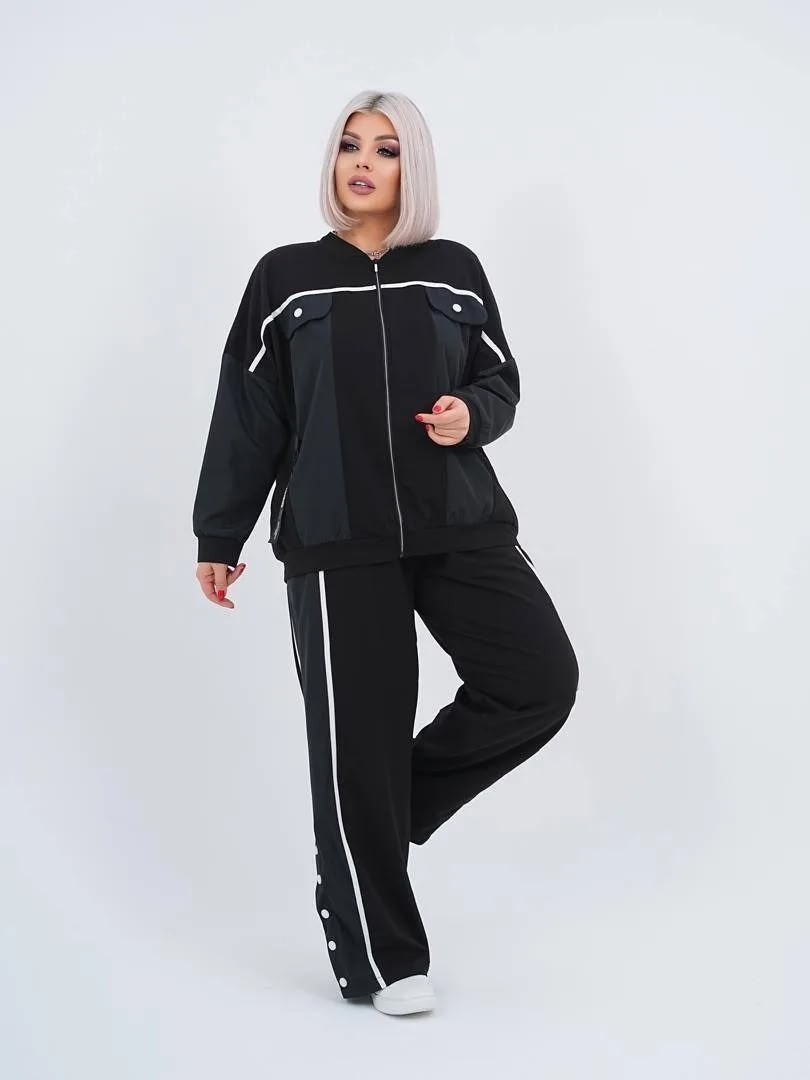 спортивный костюм больших размеров спорт шик lecalolady,спортивный костюм больших размеров спорт шик lecalolady 278180380,спортивный костюм больших размеров спорт шик lecalolady 217096987,спортивный к