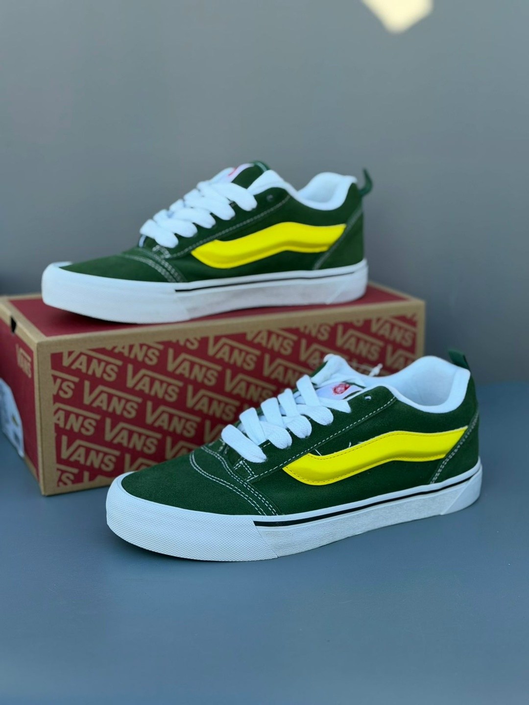 vans knu skool,,vans knu skool зеленые,кроссовки vans knu skool,кеды vans