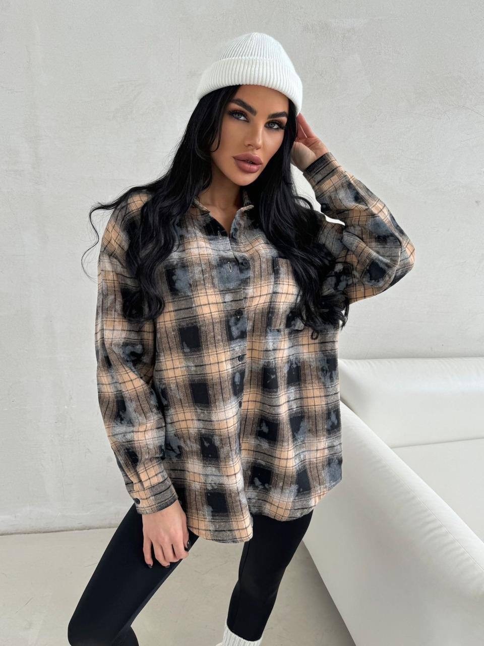 рубашка женская в клетку оверсайз,рубашка в клетку из плотной ткани,рубашка в клетку женская,рубашка в клетку оверсайз теплая,рубашка в клетку
