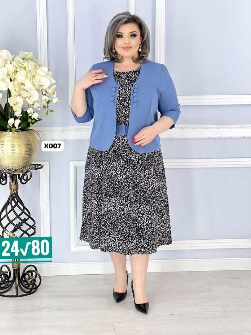 костюм женский нарядный стилный модный,платье с жакетом большой размер,костюм платье и жакет,платье женское шифоновое большие размеры,платье с жакетом размер 50-52