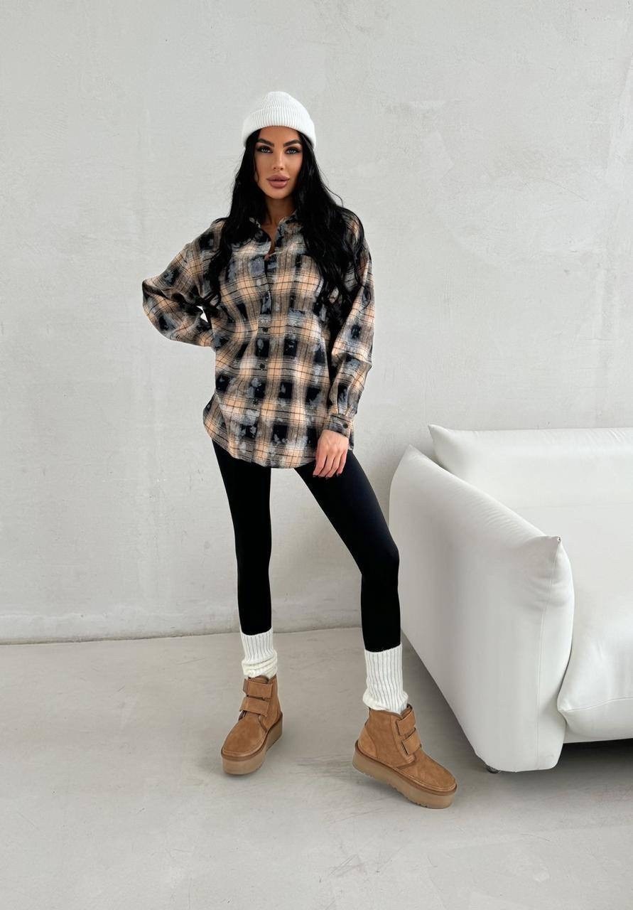 рубашка женская в клетку оверсайз,рубашка в клетку из плотной ткани,рубашка в клетку женская,рубашка в клетку оверсайз теплая,рубашка в клетку