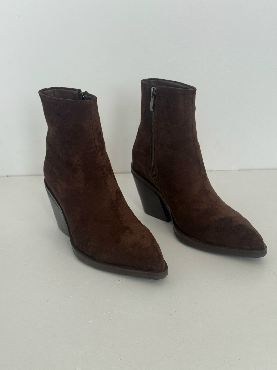 ,замшевые ботильоны,женские ботильоны,ботильоны коричневые,замшевые ботинки