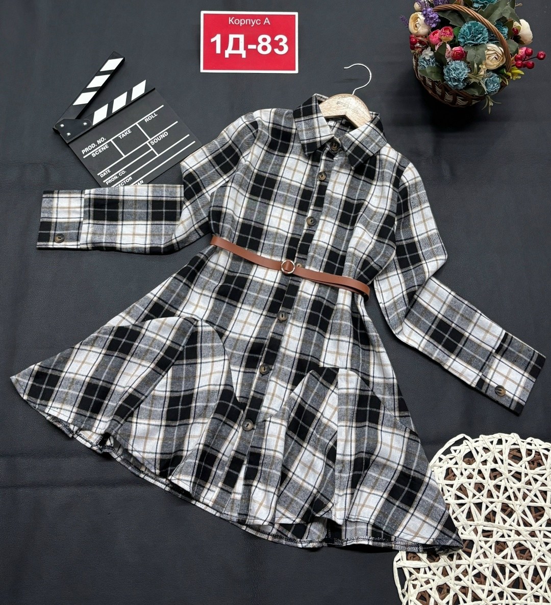 платье в клетку для девочки,платье рубашка для девочки,платье рубашка в клетку,платье в клетку,детское платье в клетку с длинным рукавом