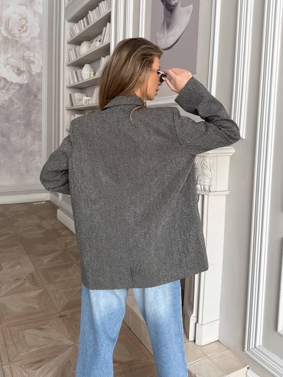 пиджак вечерний с пайетками emberens,пиджак с пайетками женский,пиджак,женский пиджак,блестящий пиджак