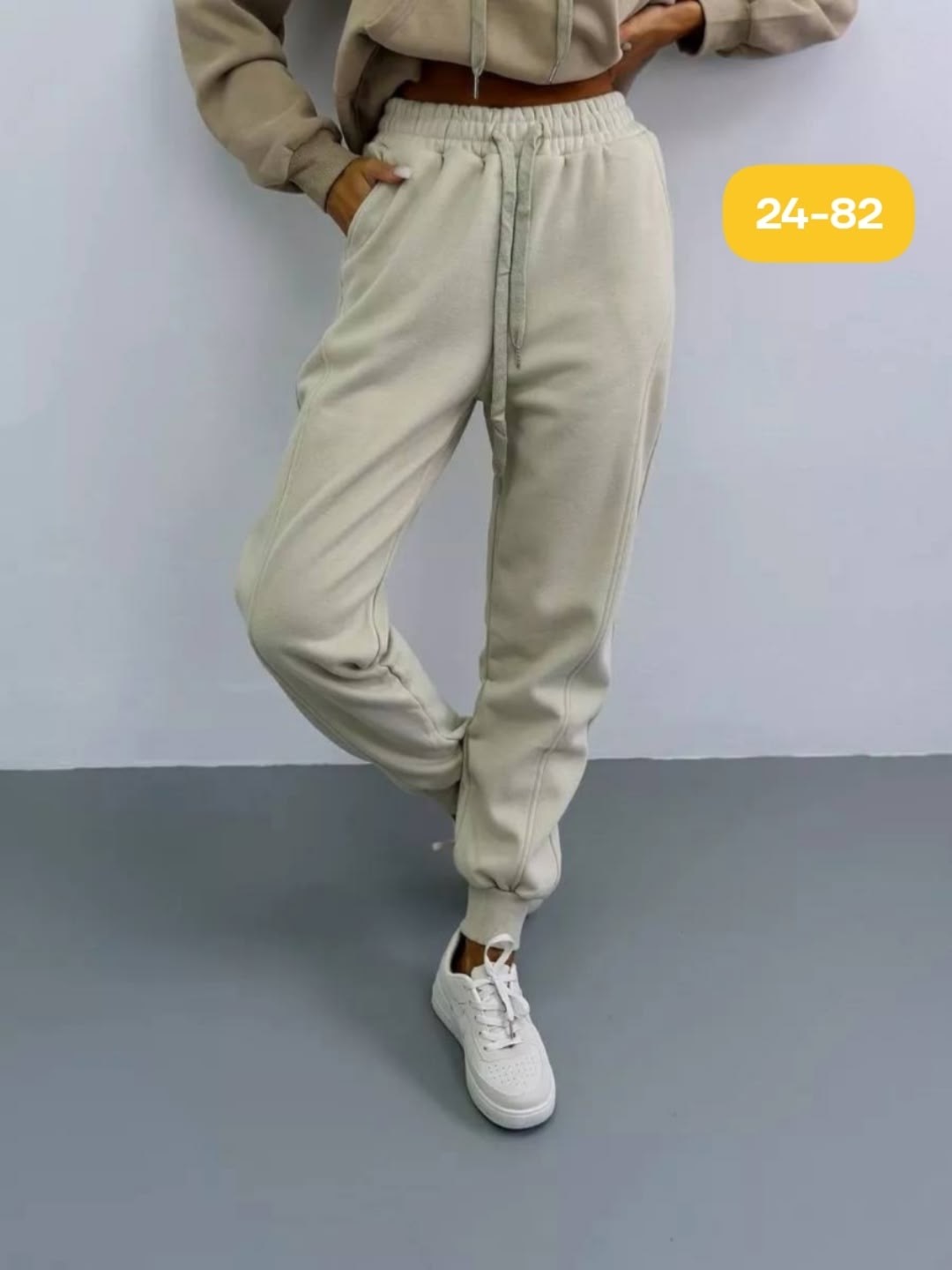 костюм женский,костюм спортивный,женский костюм на флисе,костюм молочный,костюм женский спортивный утепленный толстовка и штаны арт. 1439051