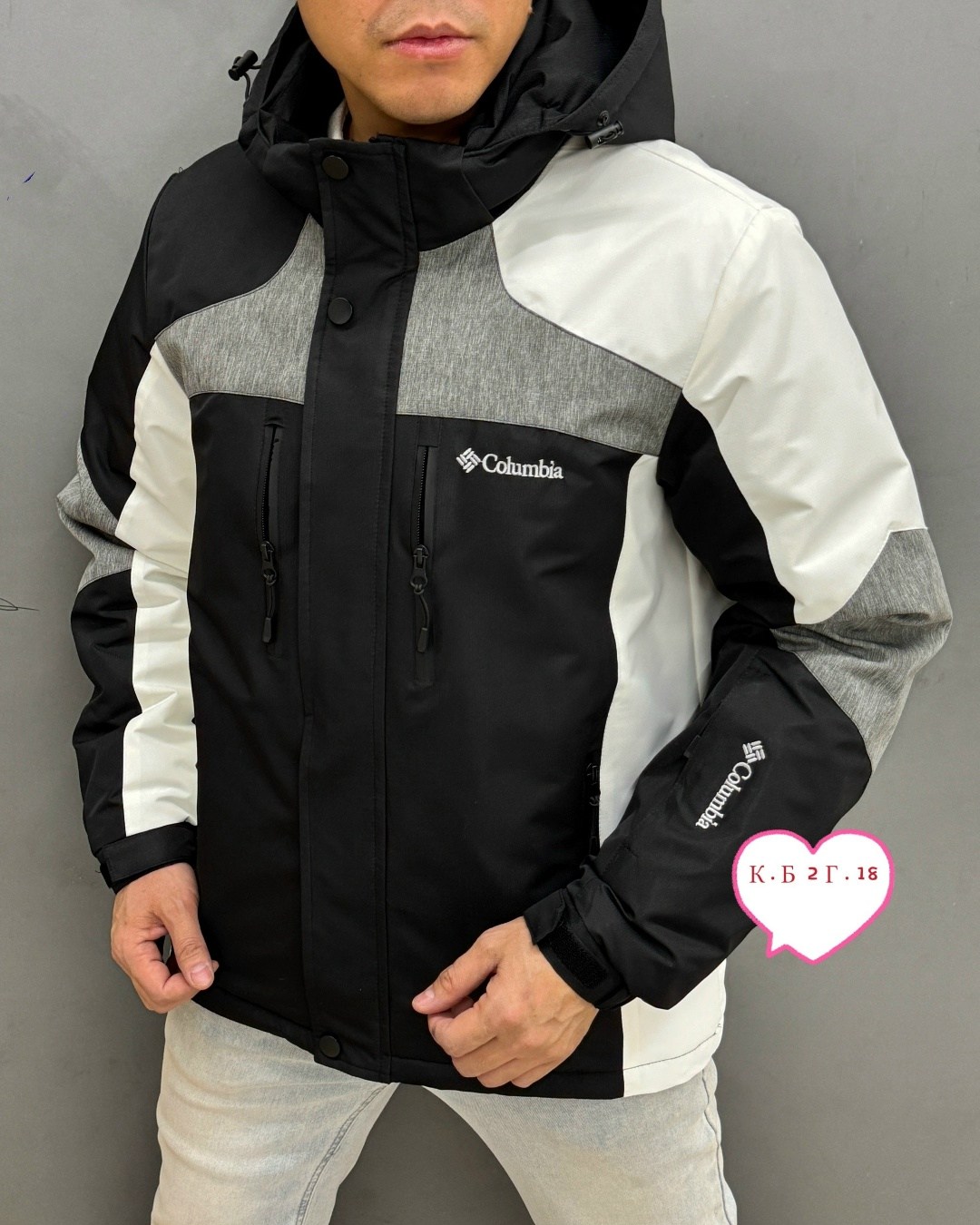 куртка зимняя мужская columbia,куртка columbia,куртка мужская columbia,мужская зимняя куртка со съёмным капюшоном от бренда k&t fashion,куртка columbia зимняя