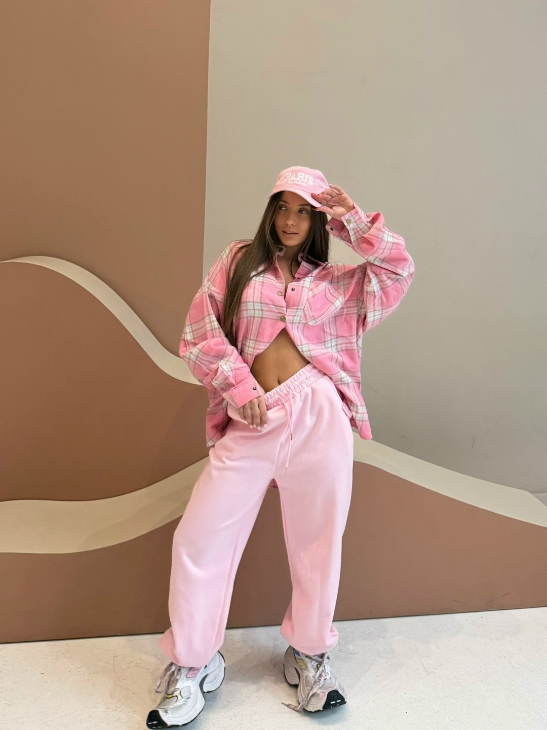 рубашка женская в клетку оверсайз,женская рубашка в клетку,рубашка оверсайз в клетку,рубашка модная,женская рубашка