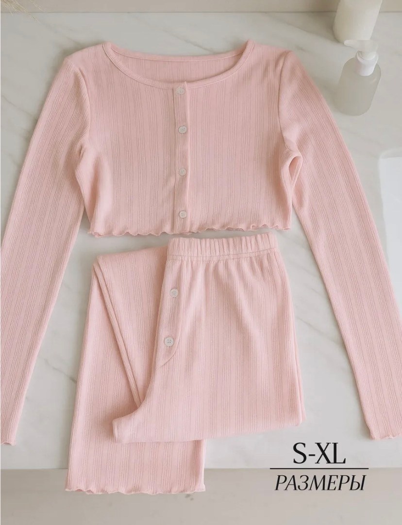 пижама женская 1215 розовая s,пижама dezka для женщин,пижамные костюмы,женская пижама,пижама