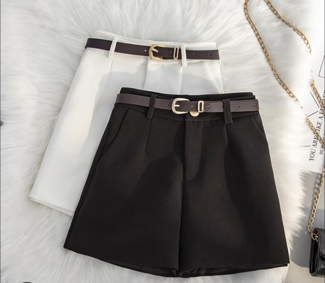 шорты женские с,шорты пояс,повседневные шорты,шорты с высокой талией,широкие шорты с поясом