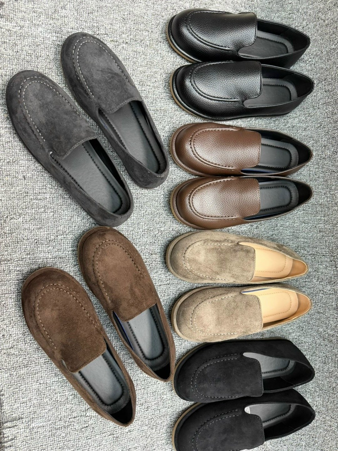 ,лоферы замшевые натуральные,лоферы замшевые,лоферы из натуральной замши saivuil,туфли лоферы замшевые на плоской подошве