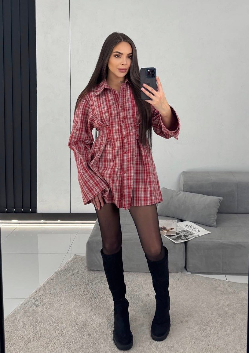 костюм в клетку,костюм с юбкой и рубашкой,костюм в клетку рубашка оверсайз и юбка,костюм в клетку женский,рубашка женская