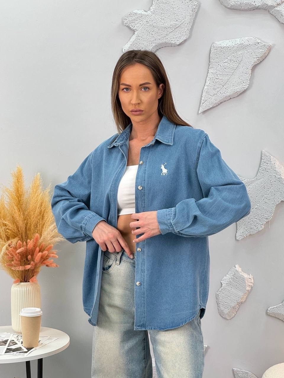 джинсовая рубашка polo ralph lauren,джинсовая рубашка,polo ralph lauren джинсовая рубашка женская,джинсовая рубашка оверсайз,женская джинсовая рубашка