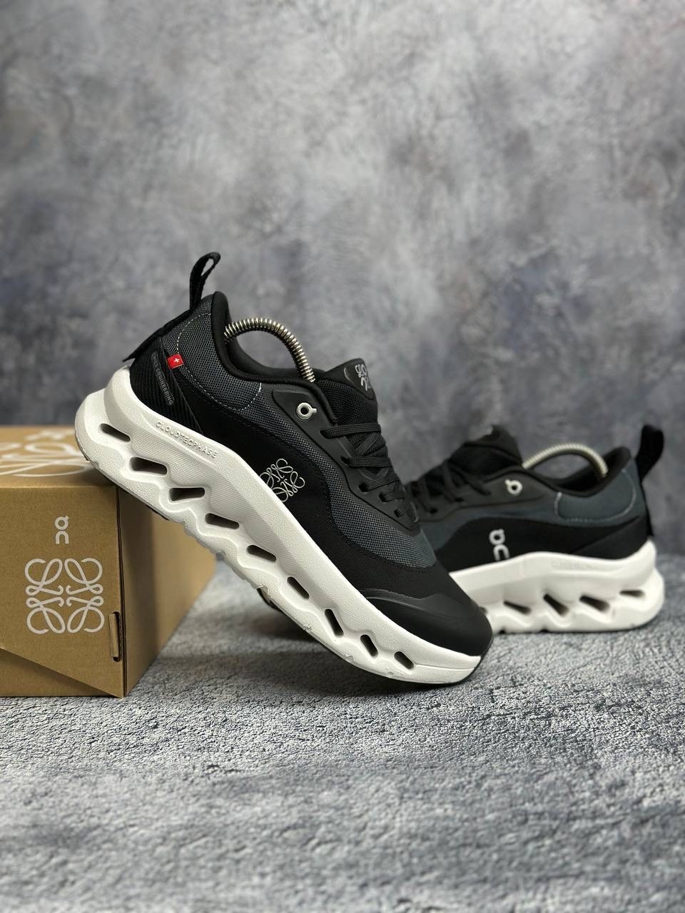 кроссовки,loewe кроссовки,кроссовки on loewe x cloudtilt 2 черный,мужские и женские кроссовки,кроссовки для бега