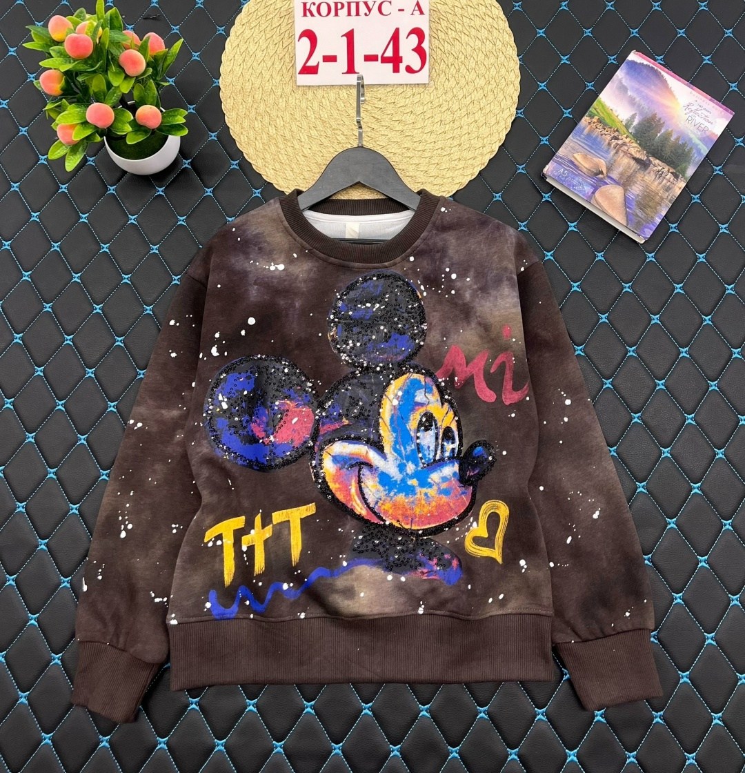 свитшот на девочку,кофта для девочек,детская кофта,свитшот для девочки минни,кофта толстовка