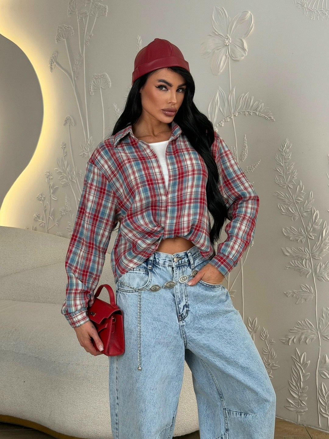 рубашка в клетку женская,рубашка в клетку оверсайз vizay,рубашка в клетку,рубашка в клетку женская оверсайз,рубашка в клетку оверсайз на кнопках