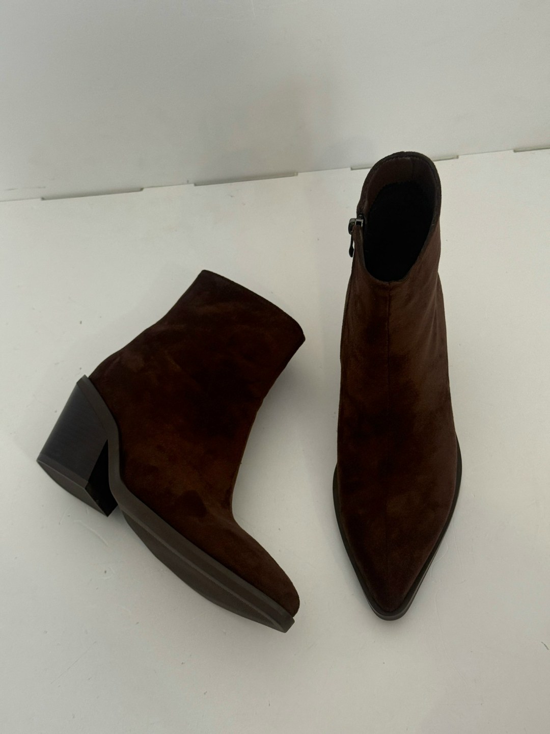 ,замшевые ботильоны,женские ботильоны,ботильоны коричневые,замшевые ботинки