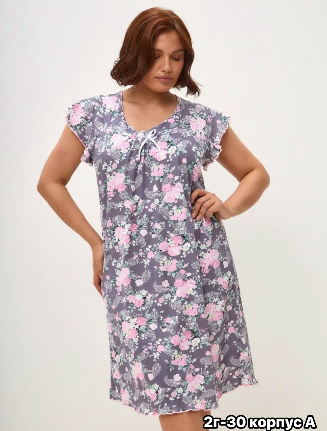 ночная сорочка,женская ночная сорочка,ночная сорочка хлопок большие размеры,женская сорочка,ночная сорочка трикотажная