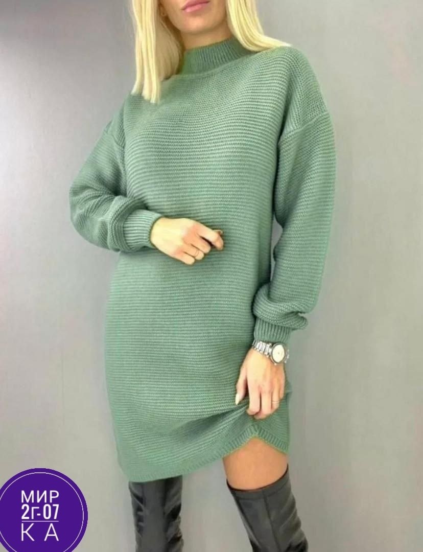 туника женская свитер вязаное платье alk 108922493,свитер женский длинный с горлом вязаное платье туника теплое luxery,платье женское вязаное,платье вязанное,туника вязаный