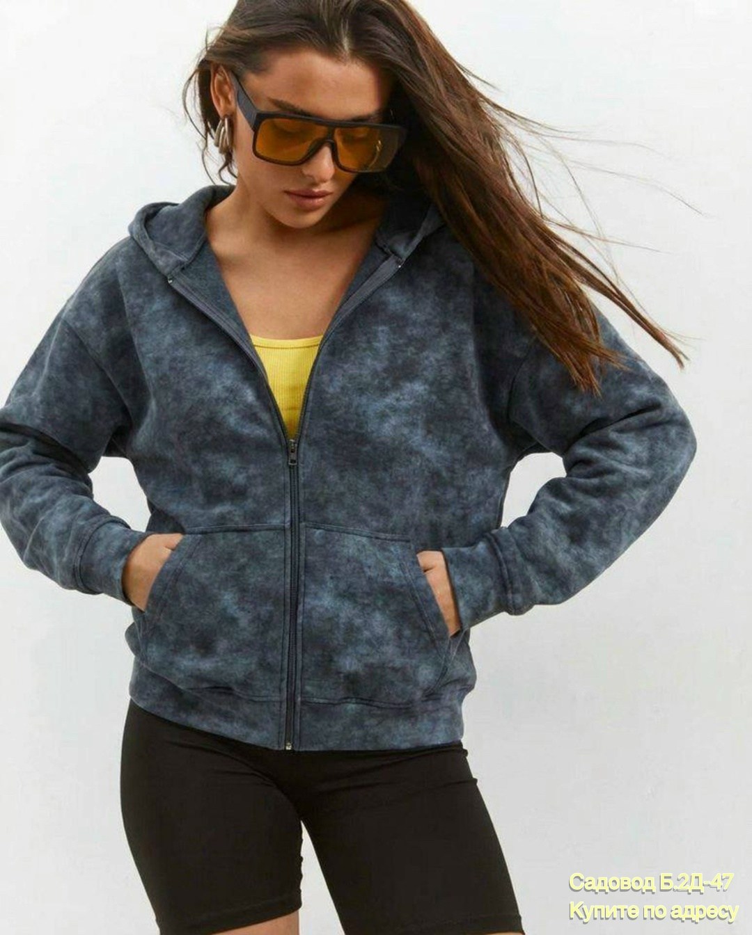 женское толстовка,женская кофта,толстовка,свитшот и толстовка,женская худи свободного кроя с эффектом варeнки