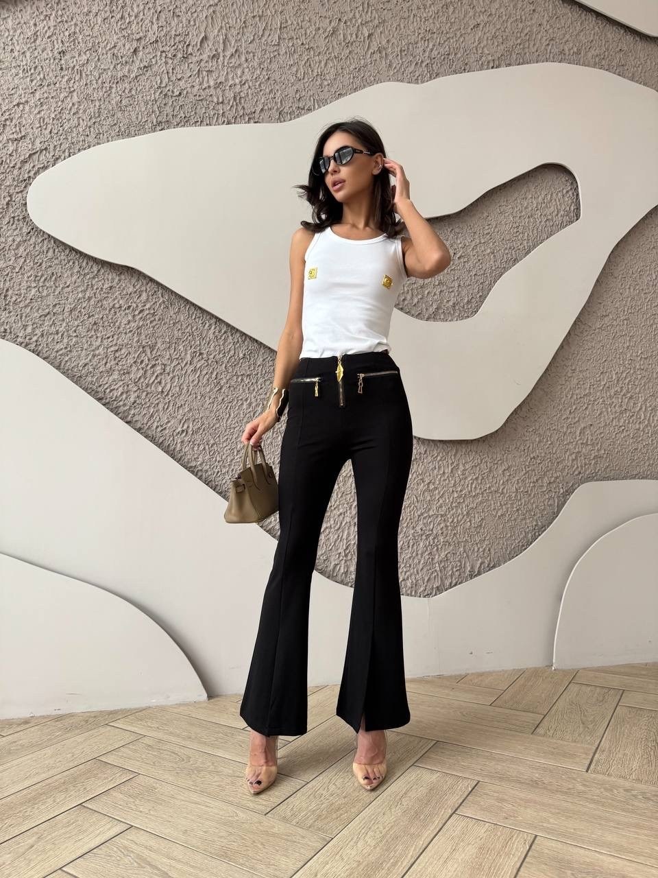 ispanyol paça pantolon,брюки женские с,брюки с высокой талией,брюки клеш,черные брюки