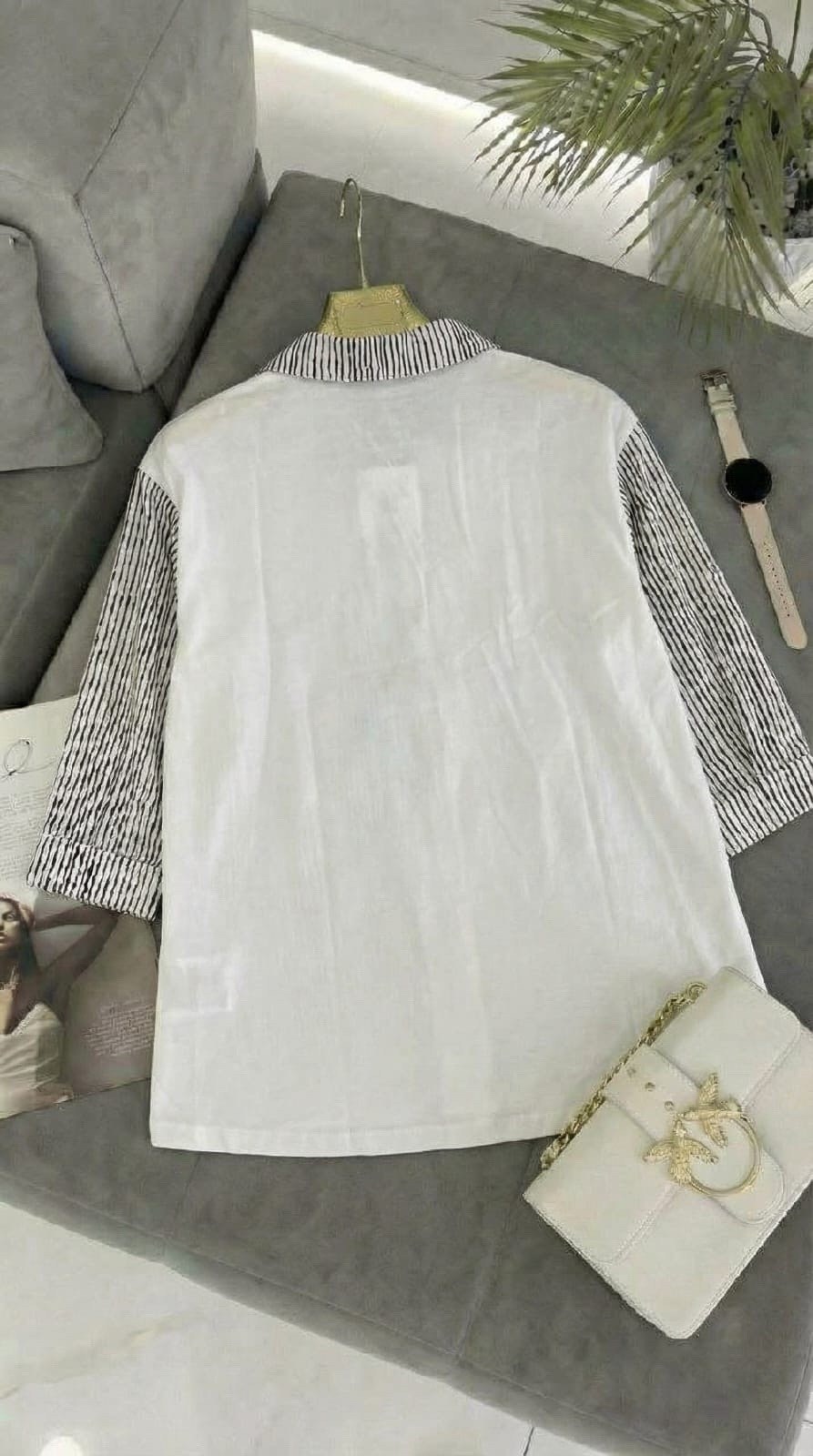 рубашка женская в полоску,повседневная рубашка,модная рубашка,рубашка женская,рубашка в полоску