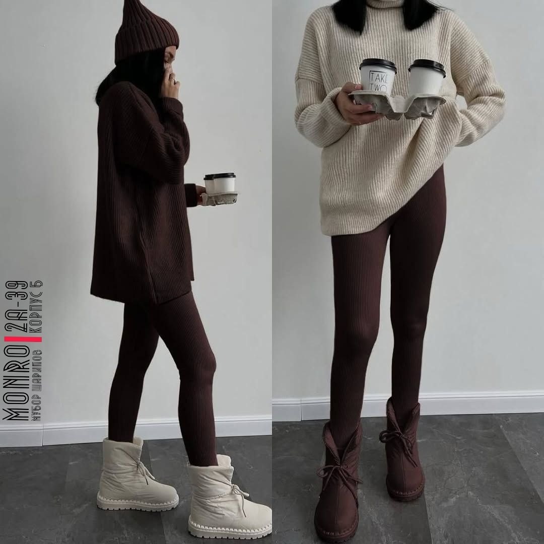 легинсы с удлиненным свитером,трикотажные костюмы,леггинсы кашемир,свитер кофта,костюм трикотажный с леггинсами dimras 156593156