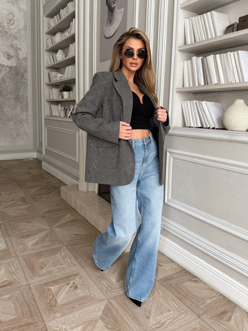 пиджак вечерний с пайетками emberens,пиджак с пайетками женский,пиджак,женский пиджак,блестящий пиджак