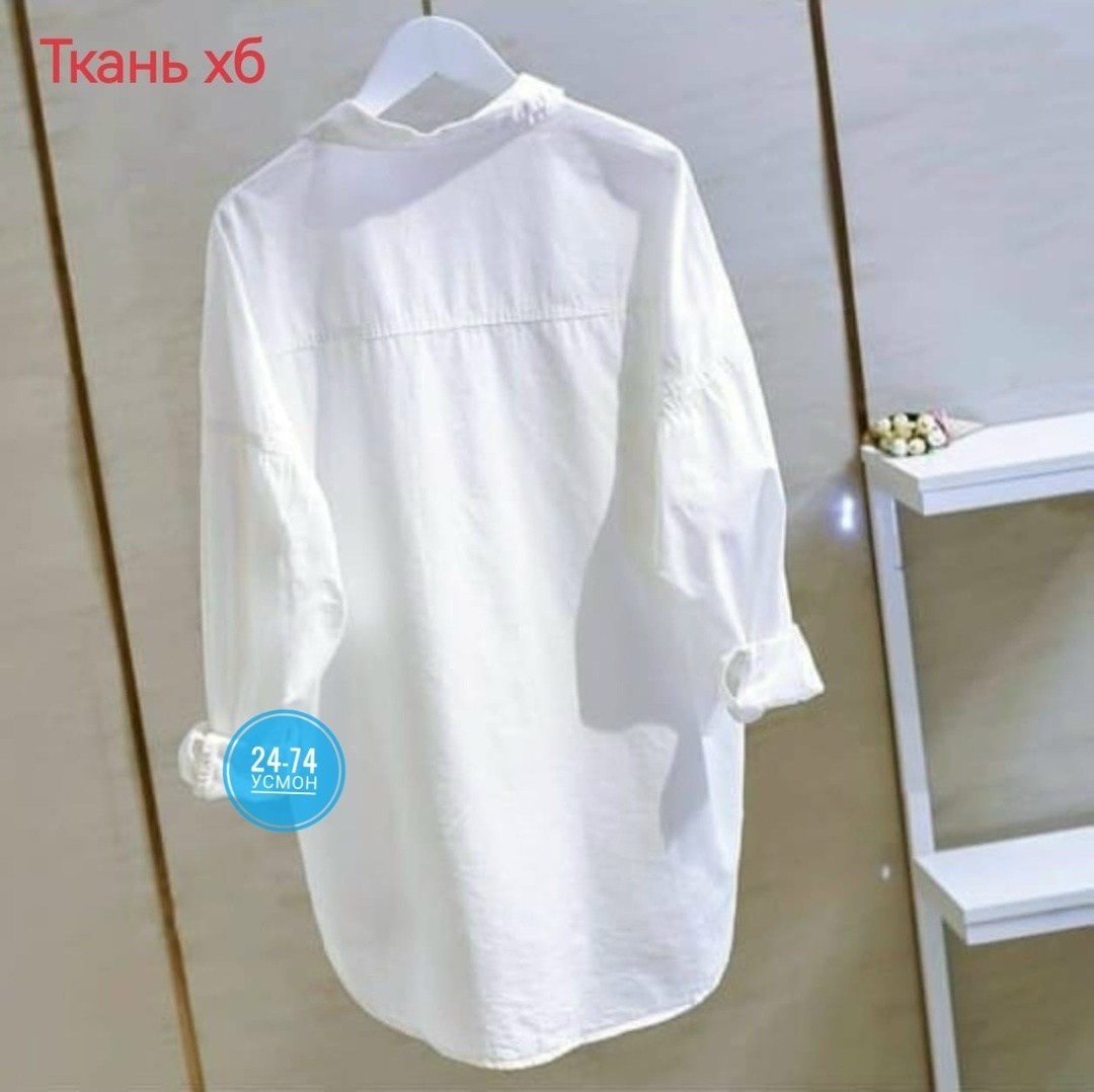 длинная белая рубашка,рубашка женская oversize хлопок белый,рубашка белая,белая рубашка женская корейская версия,женская белая рубашка