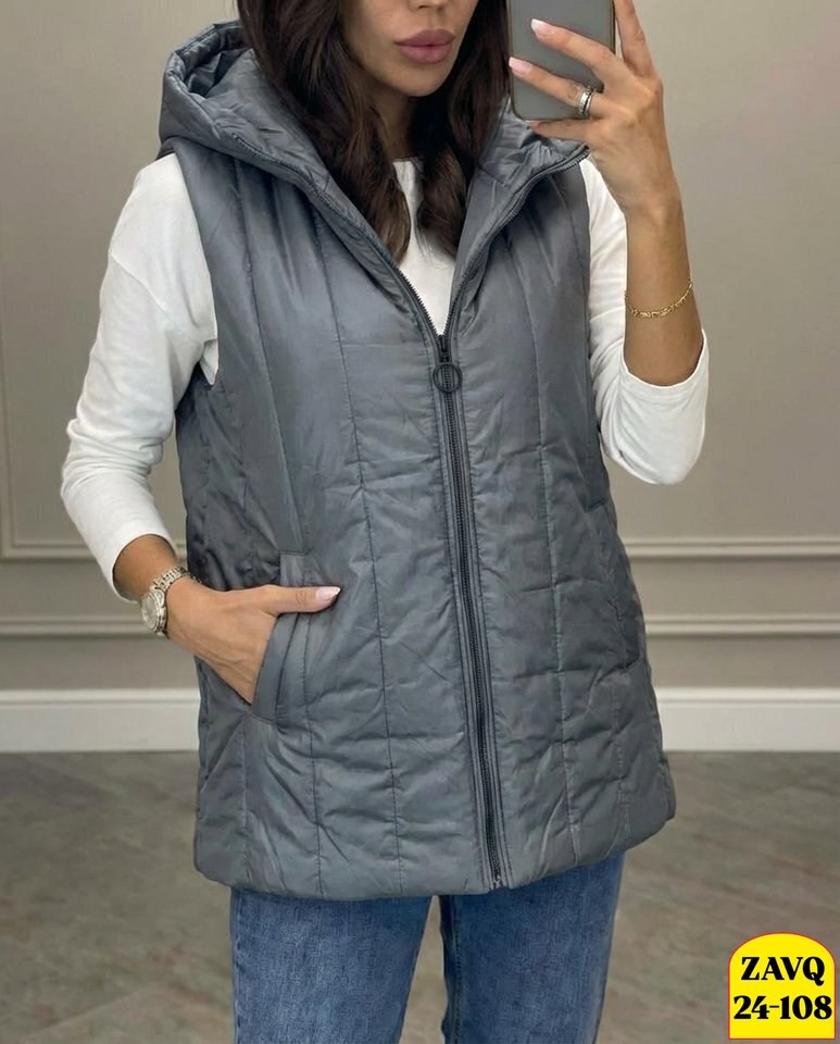 жилетка женская,жилет женский,жилет на синтепоне женский,жилет удлиненный,жилет на синтепоне