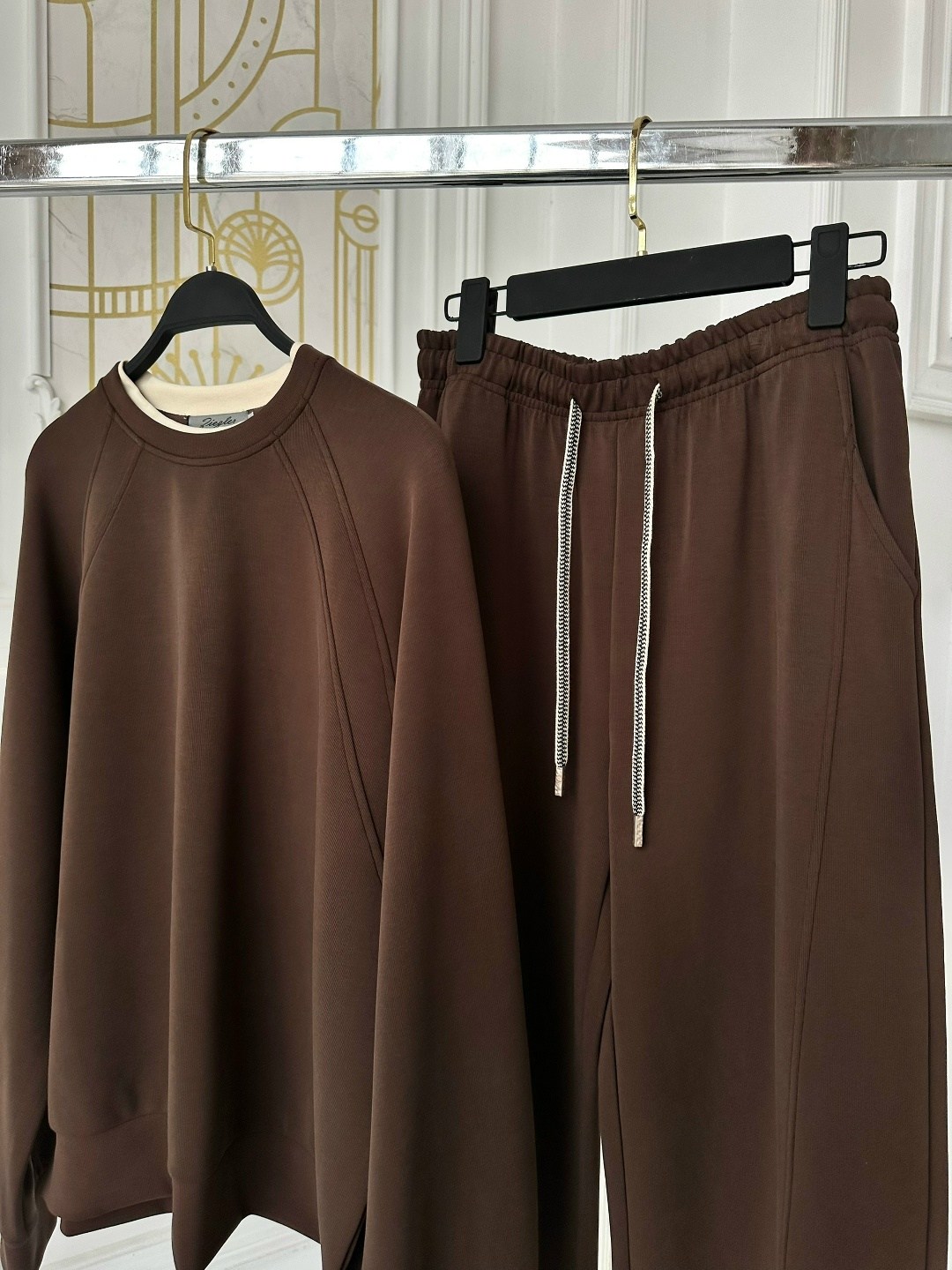 трикотажные костюмы,повседневный костюм,костюм для женщин,свитшот женская,свитшот свободного кроя