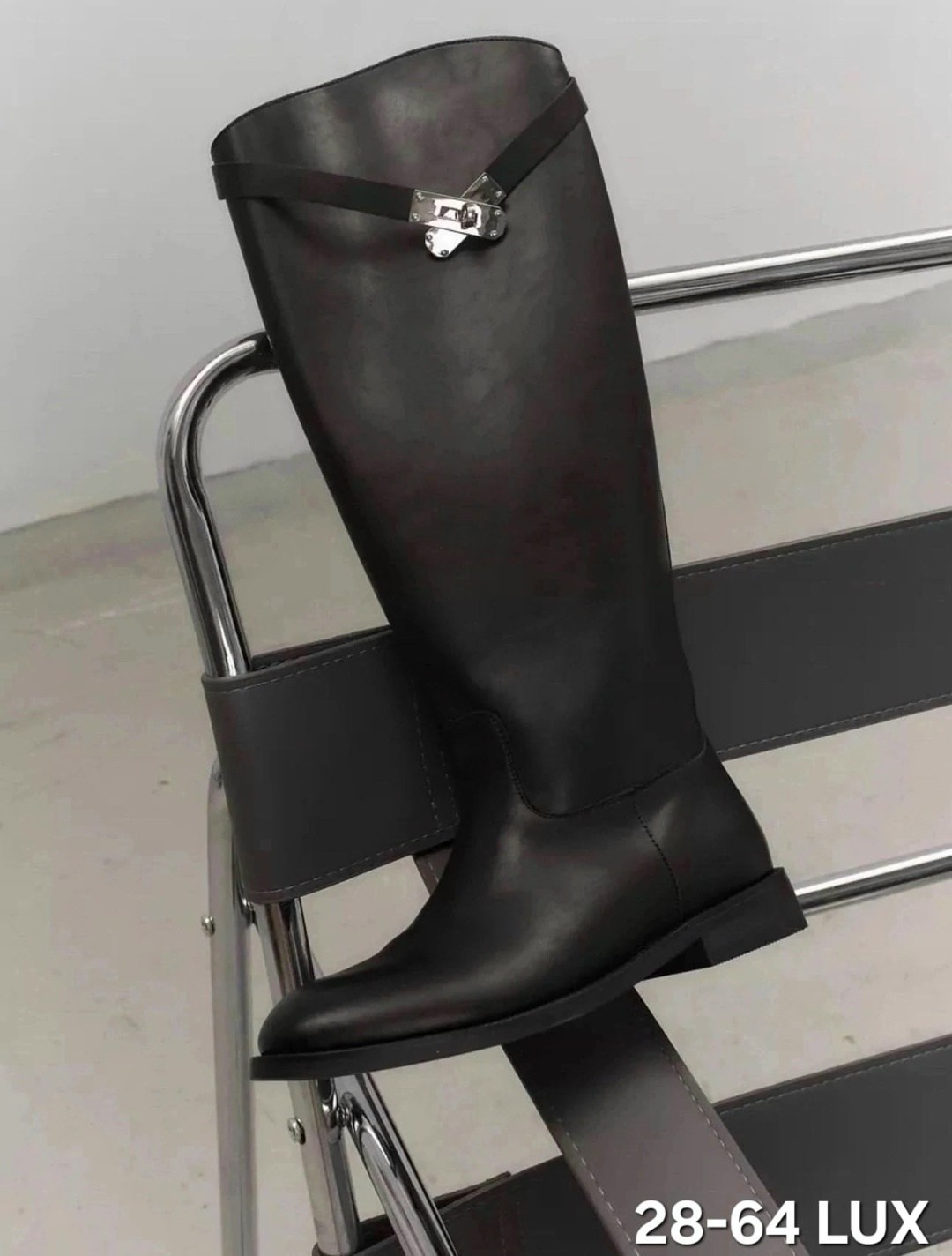 сапоги трубы демисезонные с ремешком matmazel цвет черный,сапоги hermes,сапоги женские демисезонные hermes,сапоги трубы демисезонные с ремешком matmazel,